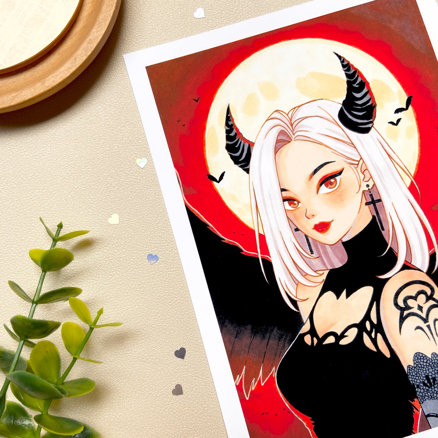 Hell's Angel Art Print