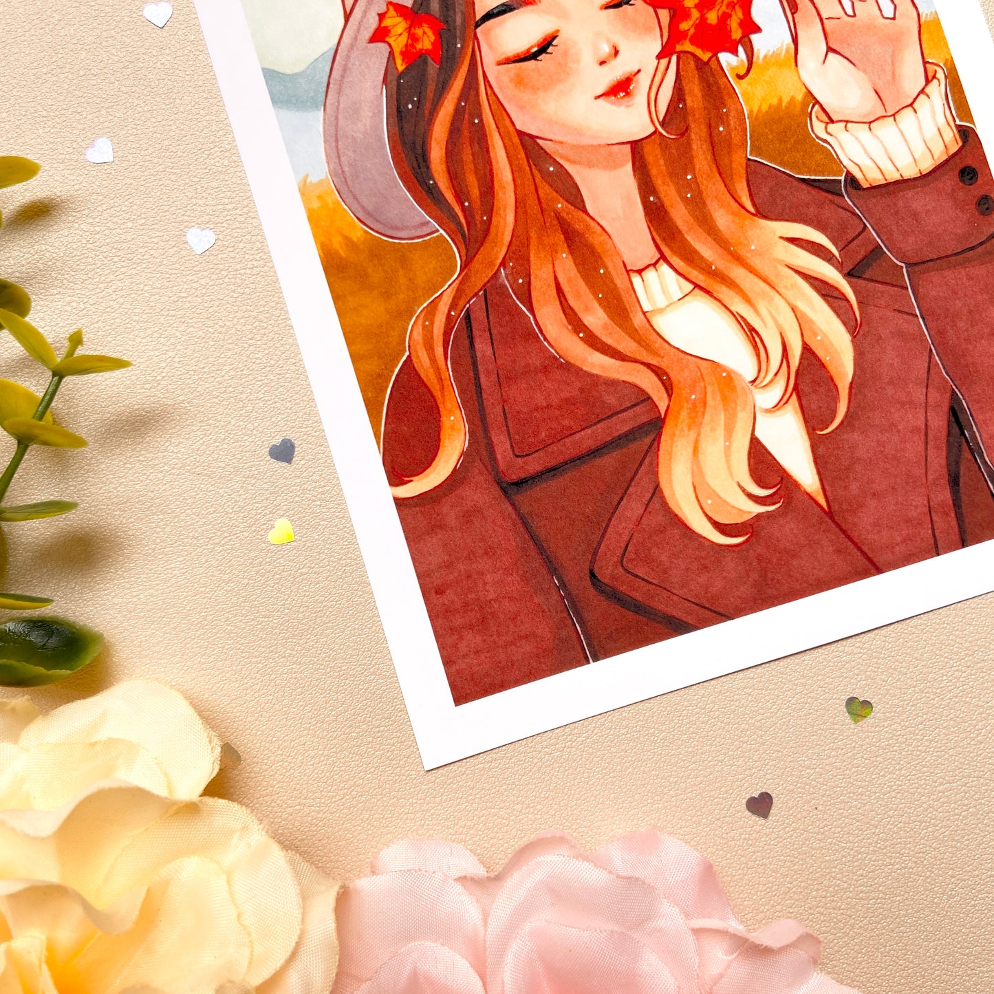 Maple Whispers Art Print