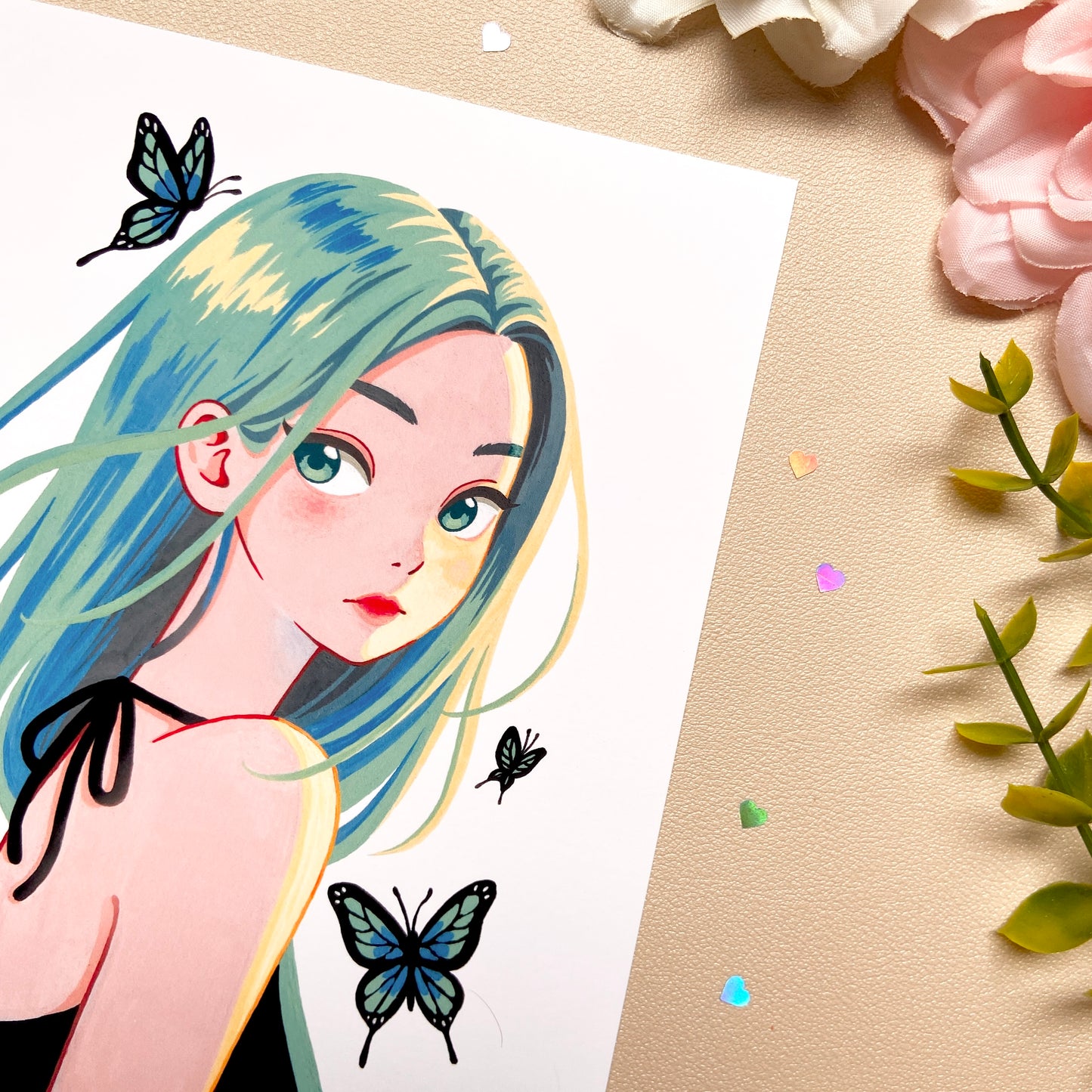 Butterfly Dreams Art Print