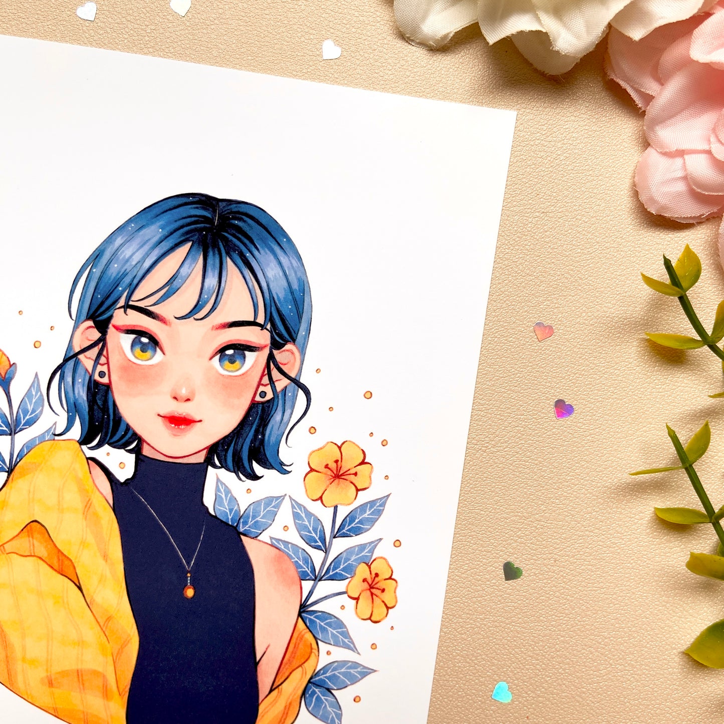 Neptune Dreams Art Print