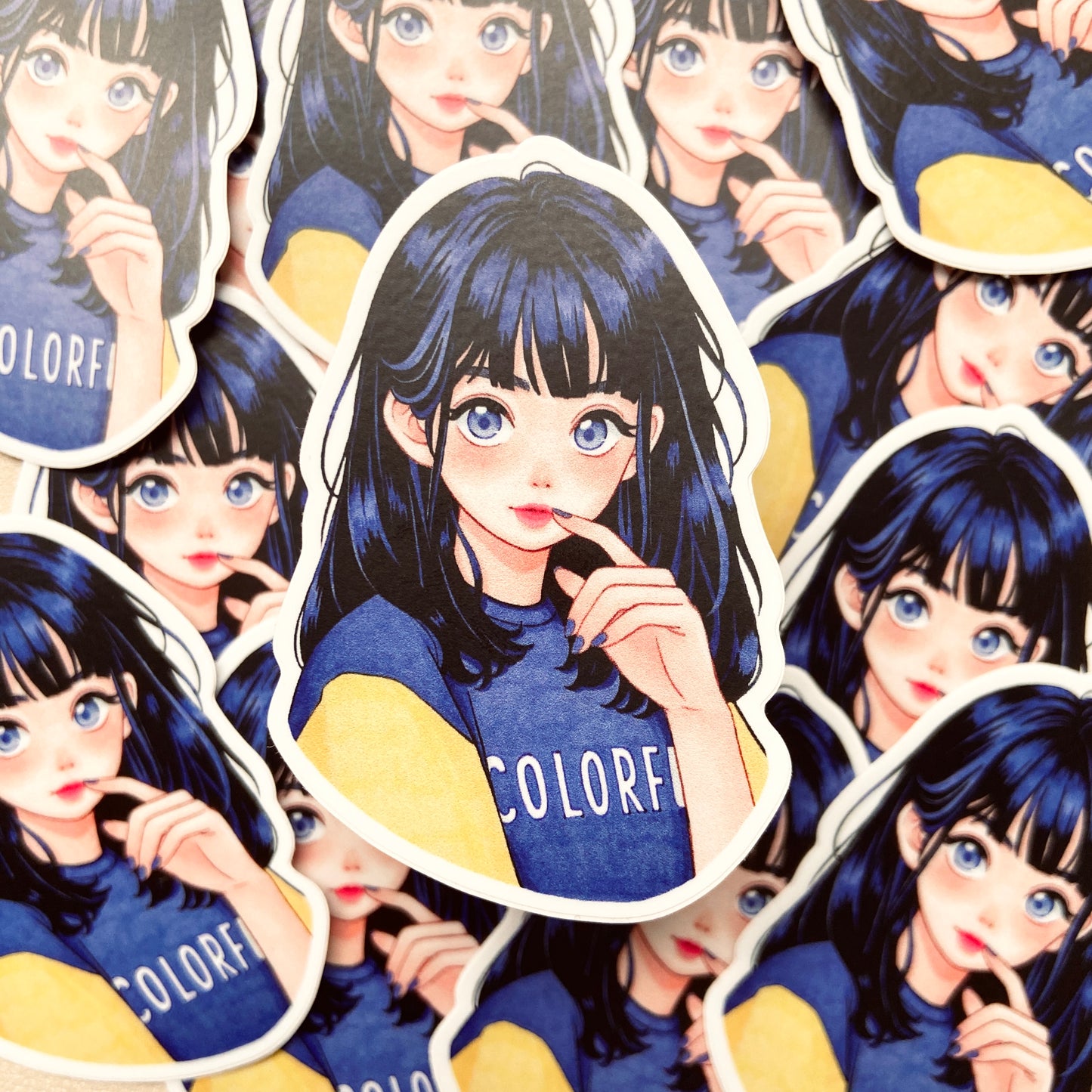 Colorful Delight Matte Vinyl Sticker