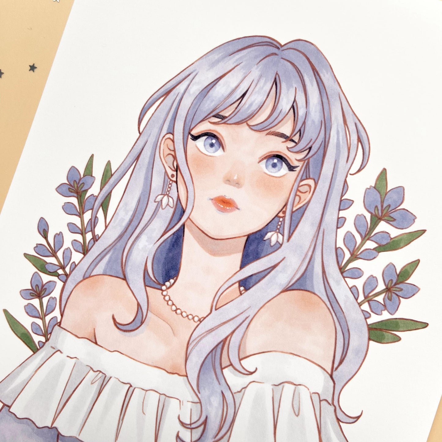 Serene Lavender Art Print