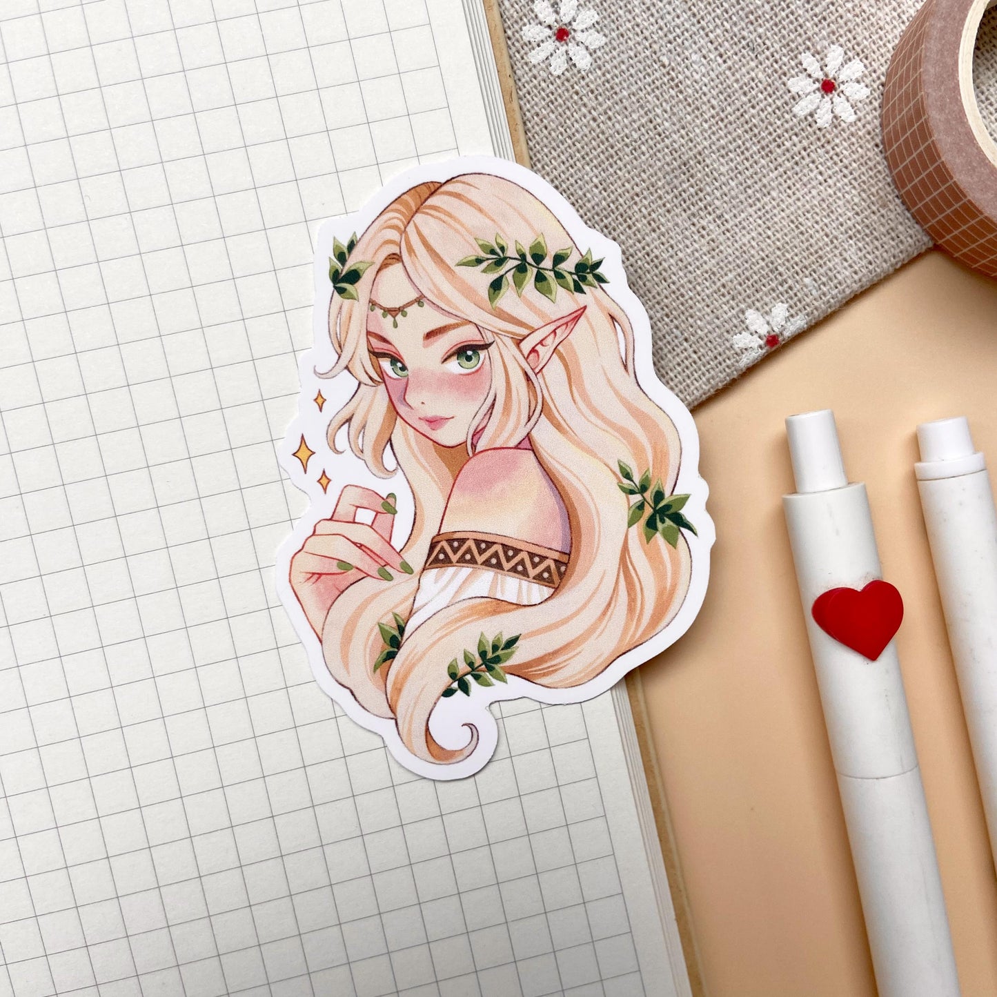 Forest Grace Vinyl Sticker