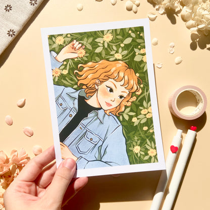 Happy Moment Art Print