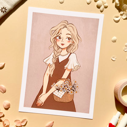 Little Daisy Art Print