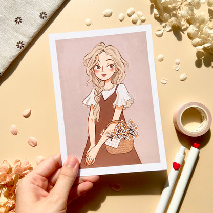 Little Daisy Art Print