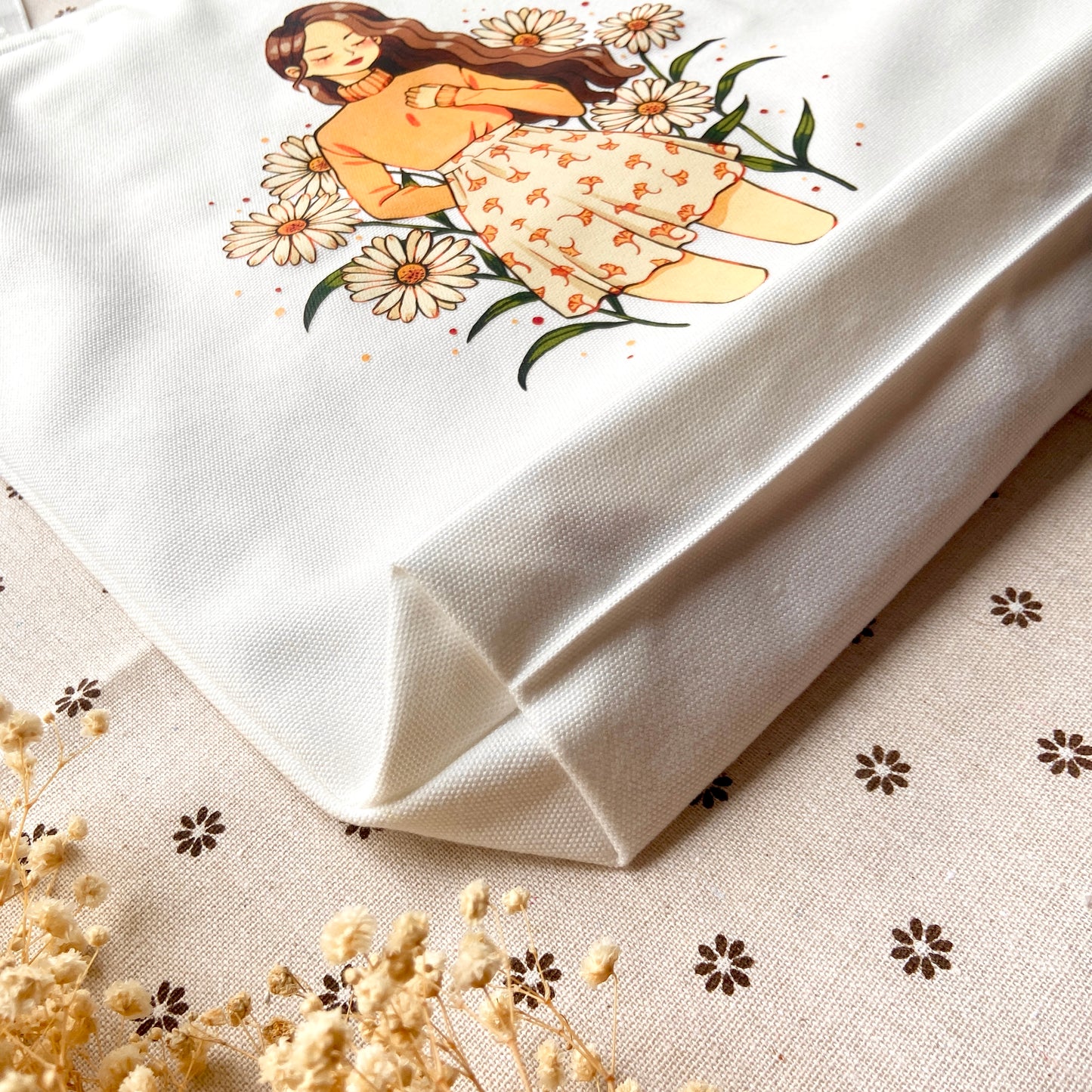 Daisy Girl Tote Bag