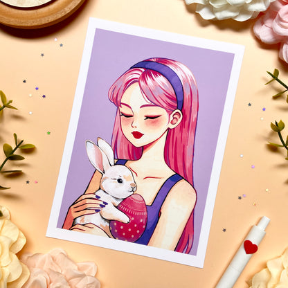 Easter Bunny Art Print