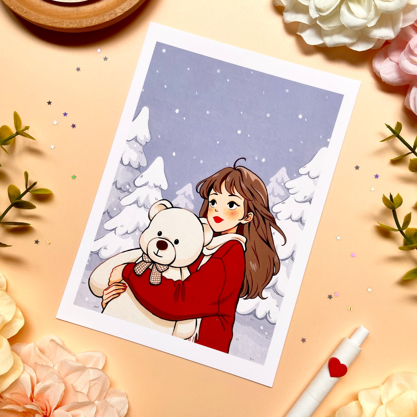 Winter Day Art Print