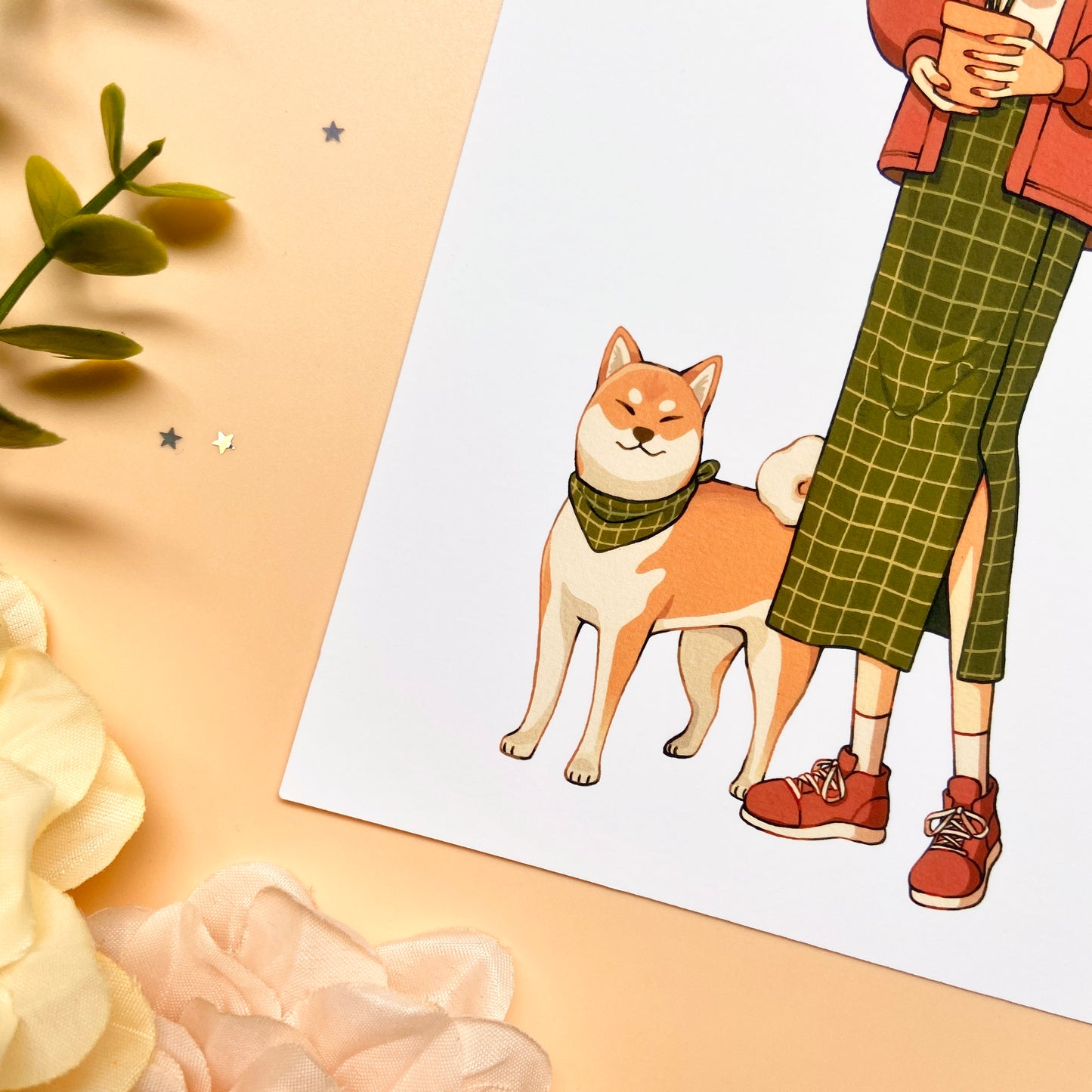 Shiba Inu Art Print