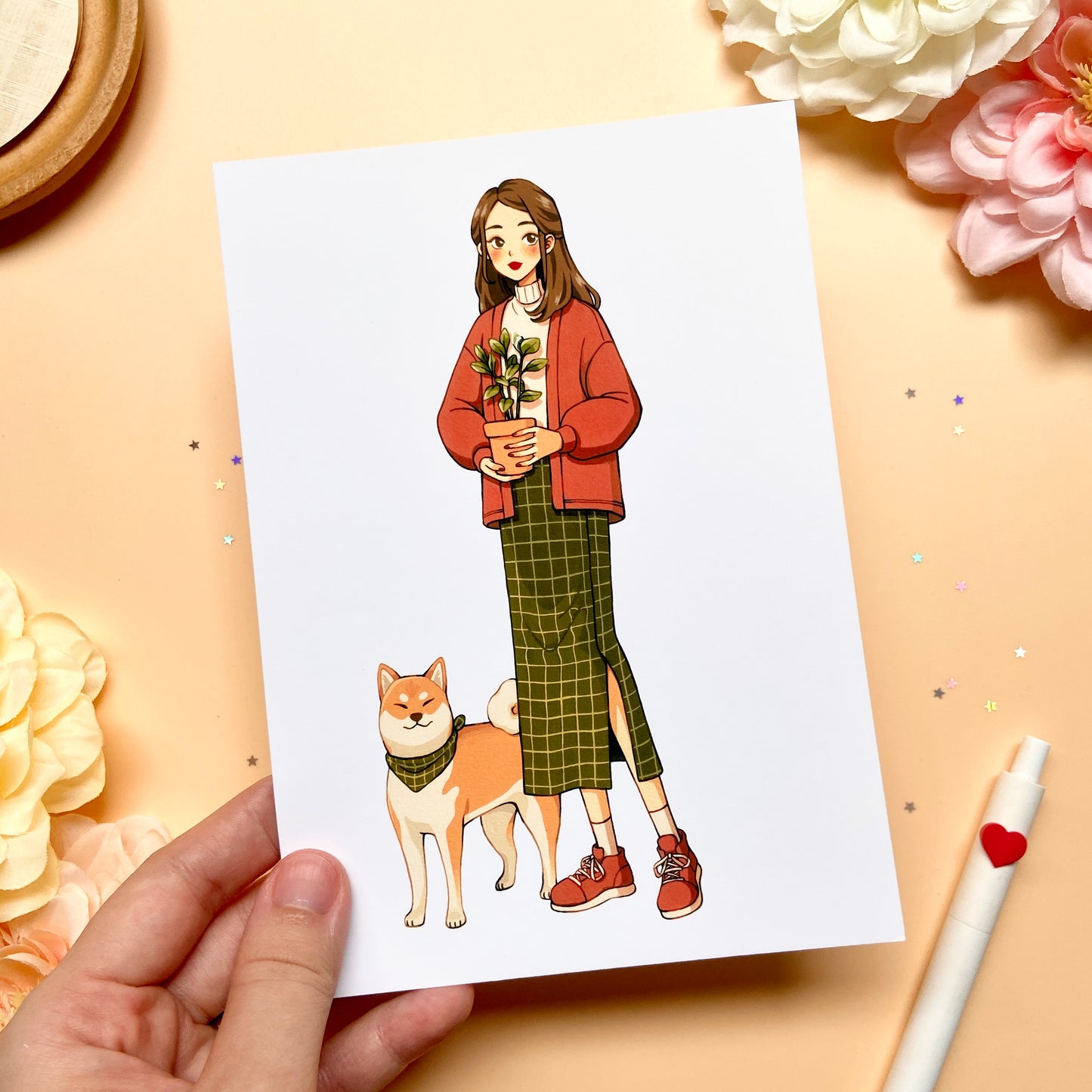 Shiba Inu Art Print