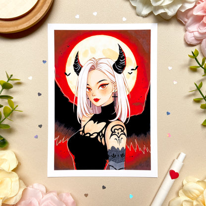 Hell's Angel Art Print