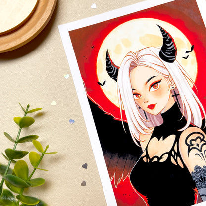 Hell's Angel Art Print
