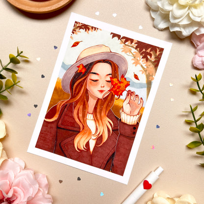Maple Whispers Art Print