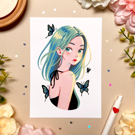 Butterfly Dreams Art Print