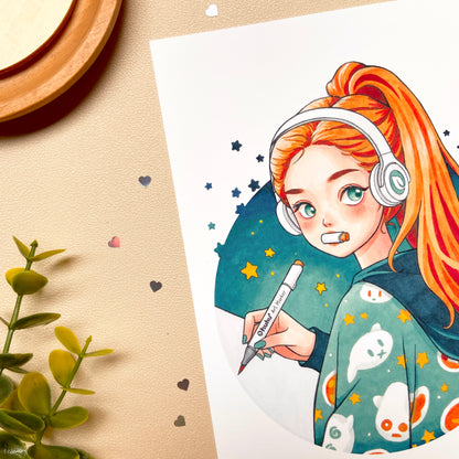 Cosmic Creations Art Print