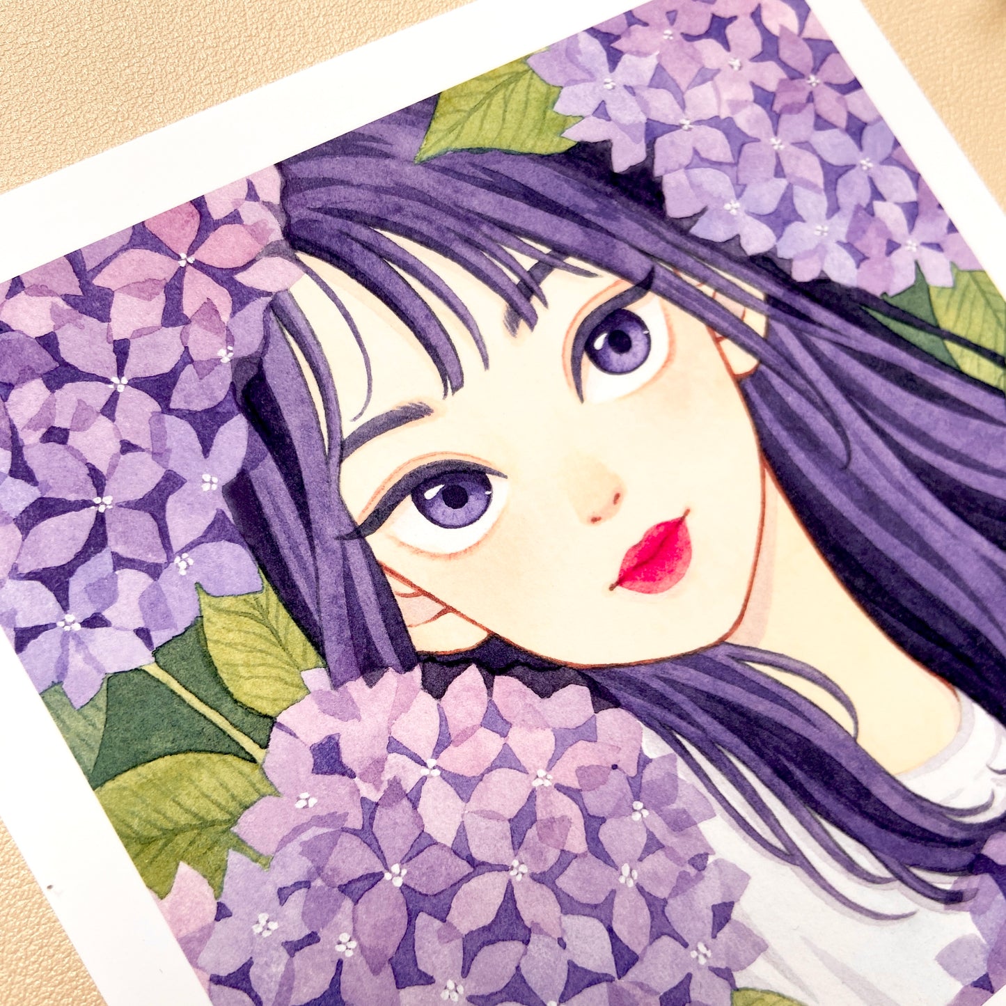 Hydrangea Art Print