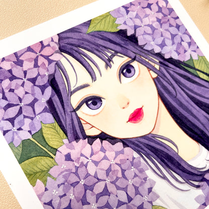 Hydrangea Art Print