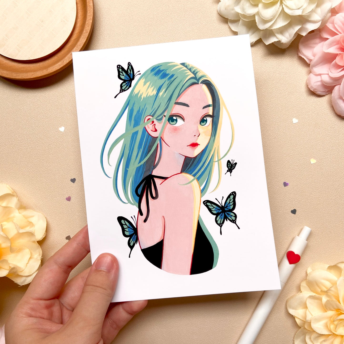 Butterfly Dreams Art Print