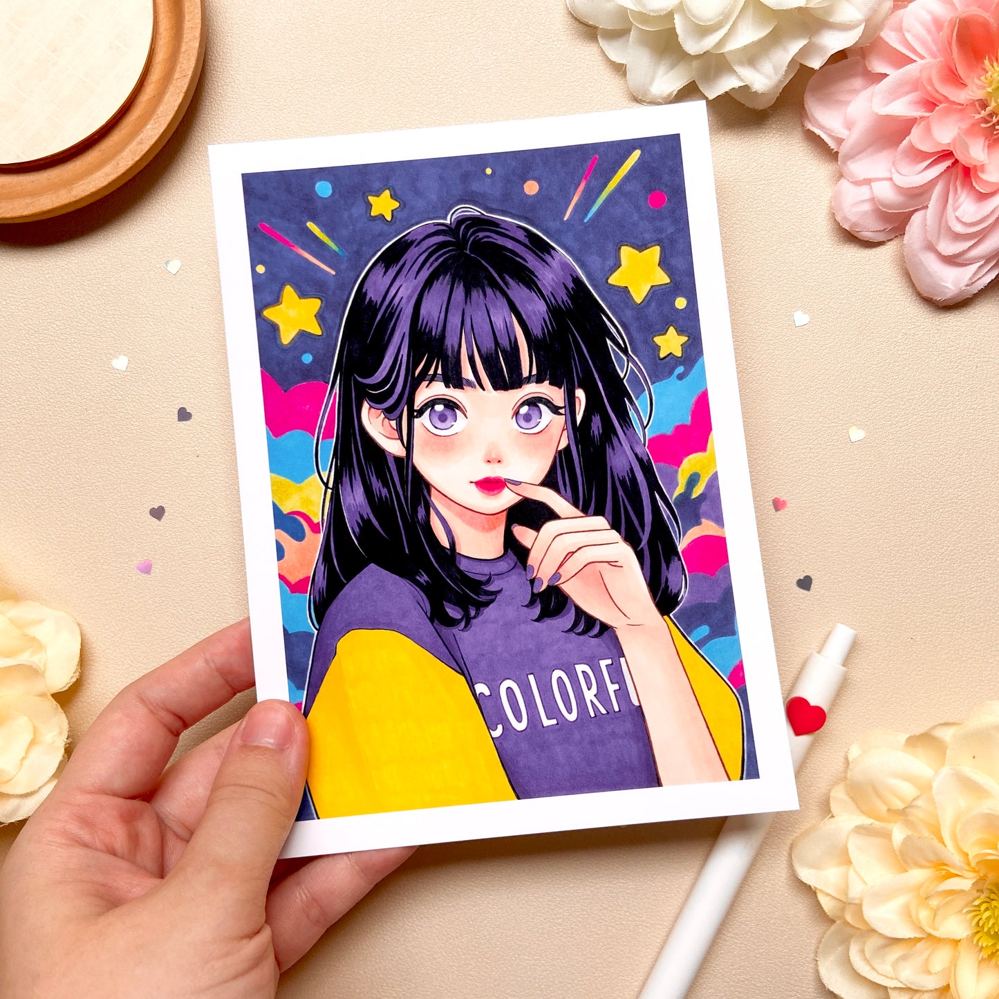 Colorful Delight Art Print