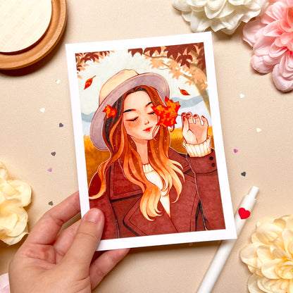 Maple Whispers Art Print