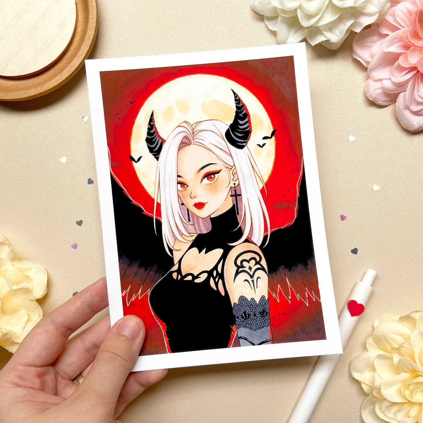 Hell's Angel Art Print