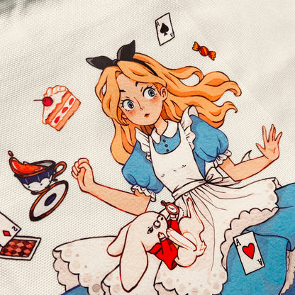 Alice in Wonderland Tote Bag