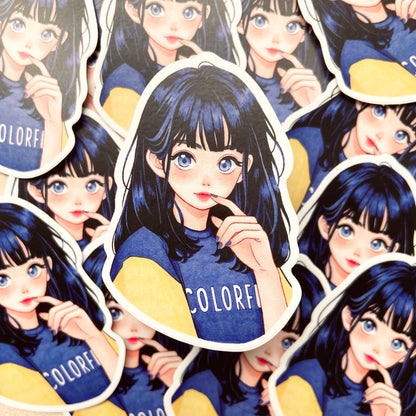 Colorful Delight Matte Vinyl Sticker