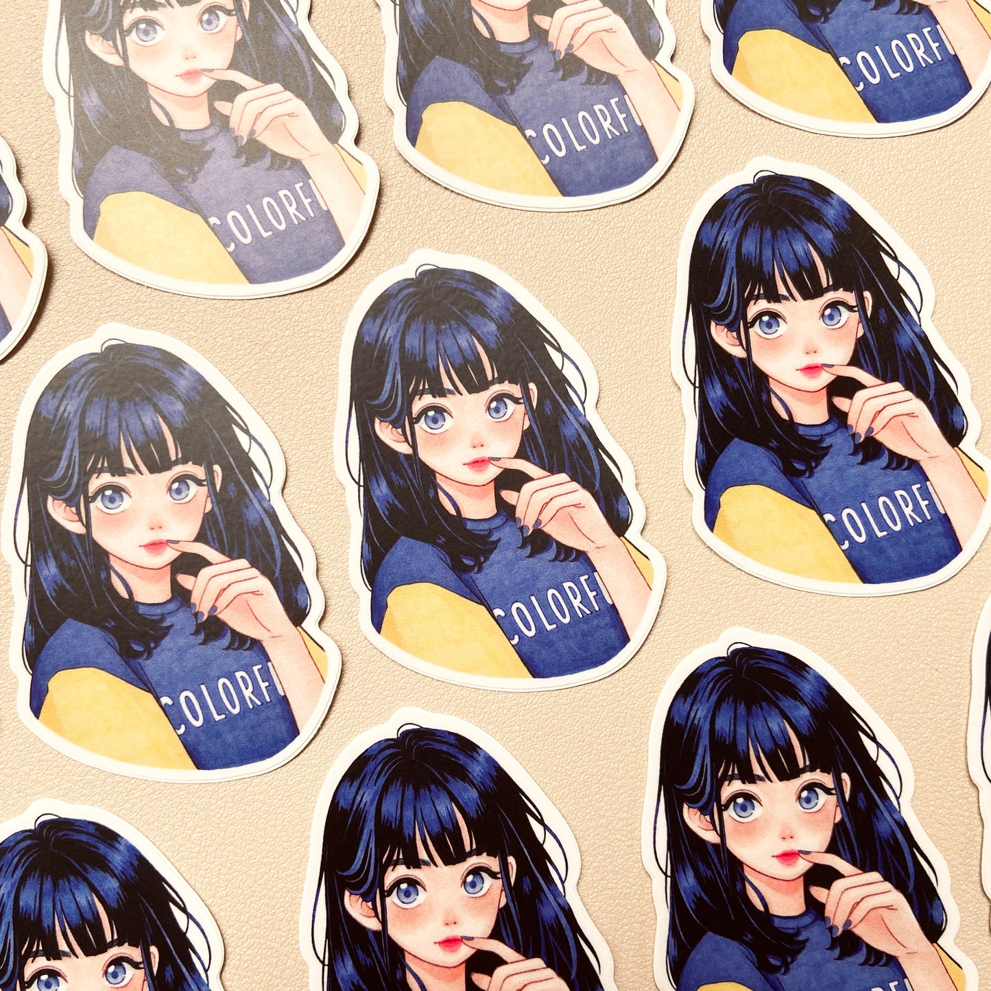 Colorful Delight Matte Vinyl Sticker
