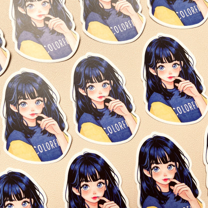 Colorful Delight Matte Vinyl Sticker