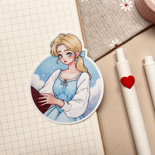 Beauty in Wisdom Matte Vinyl Sticker