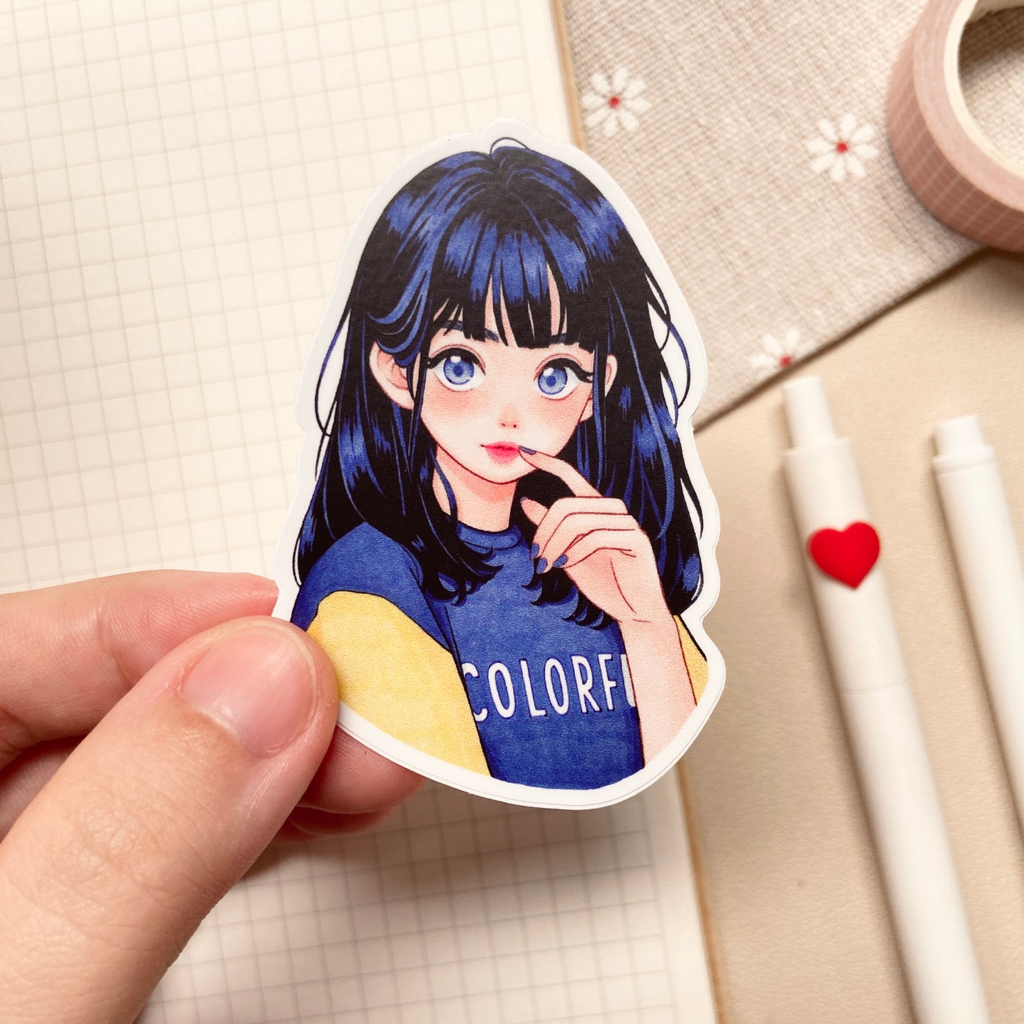 Colorful Delight Matte Vinyl Sticker