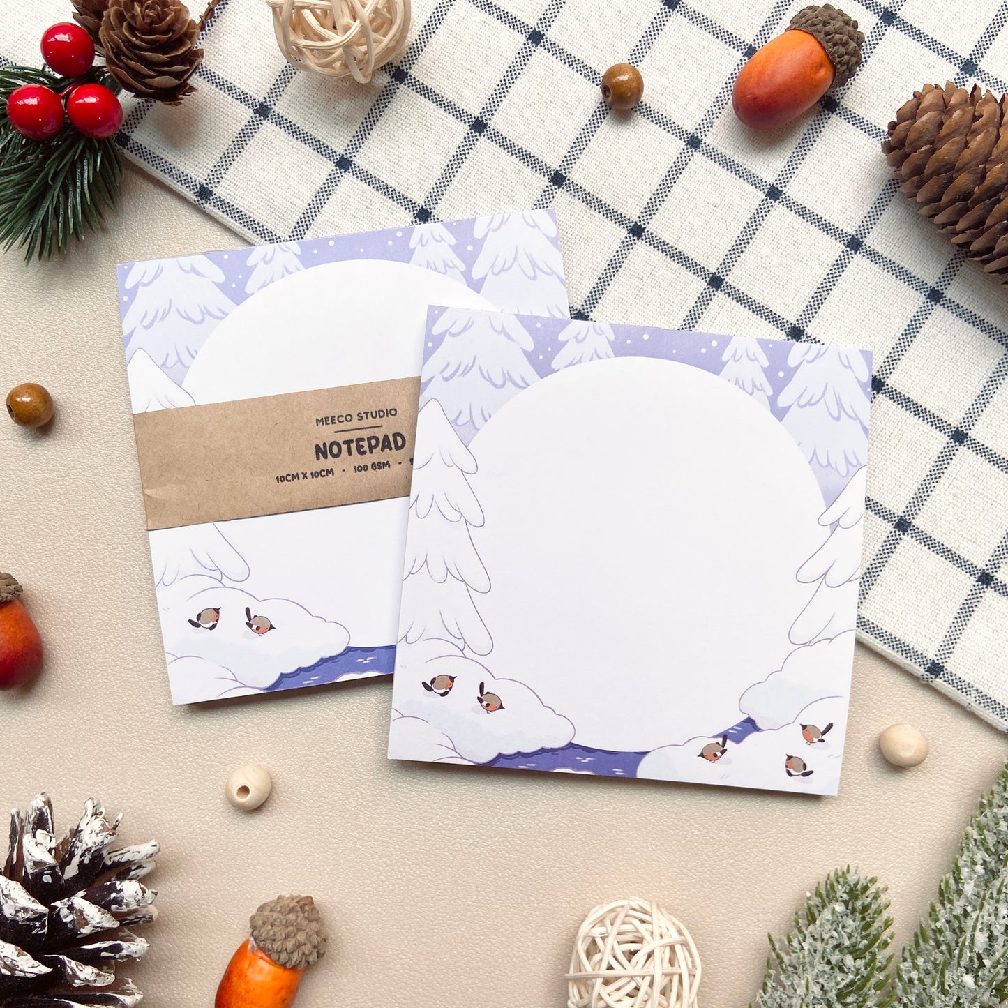 Winter Day Notepad
