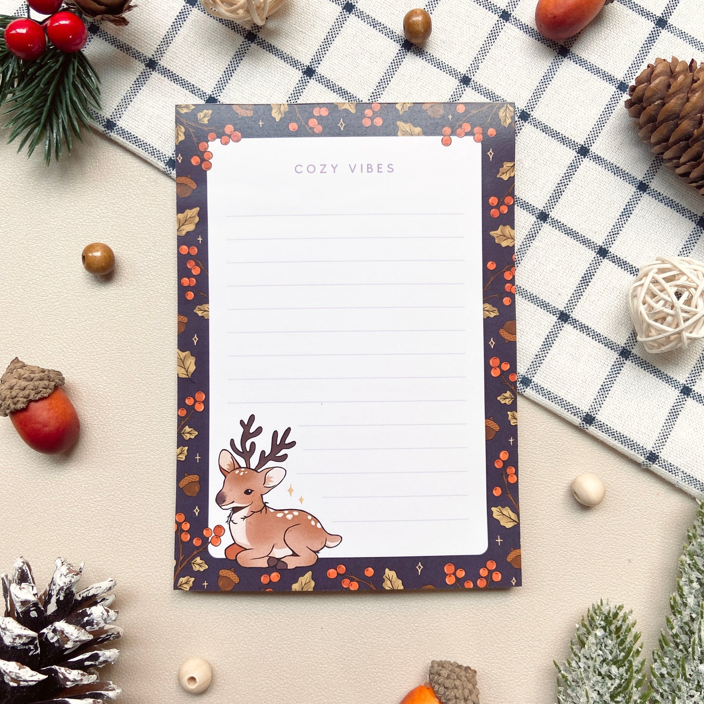 Reindeer Wishes Notepad