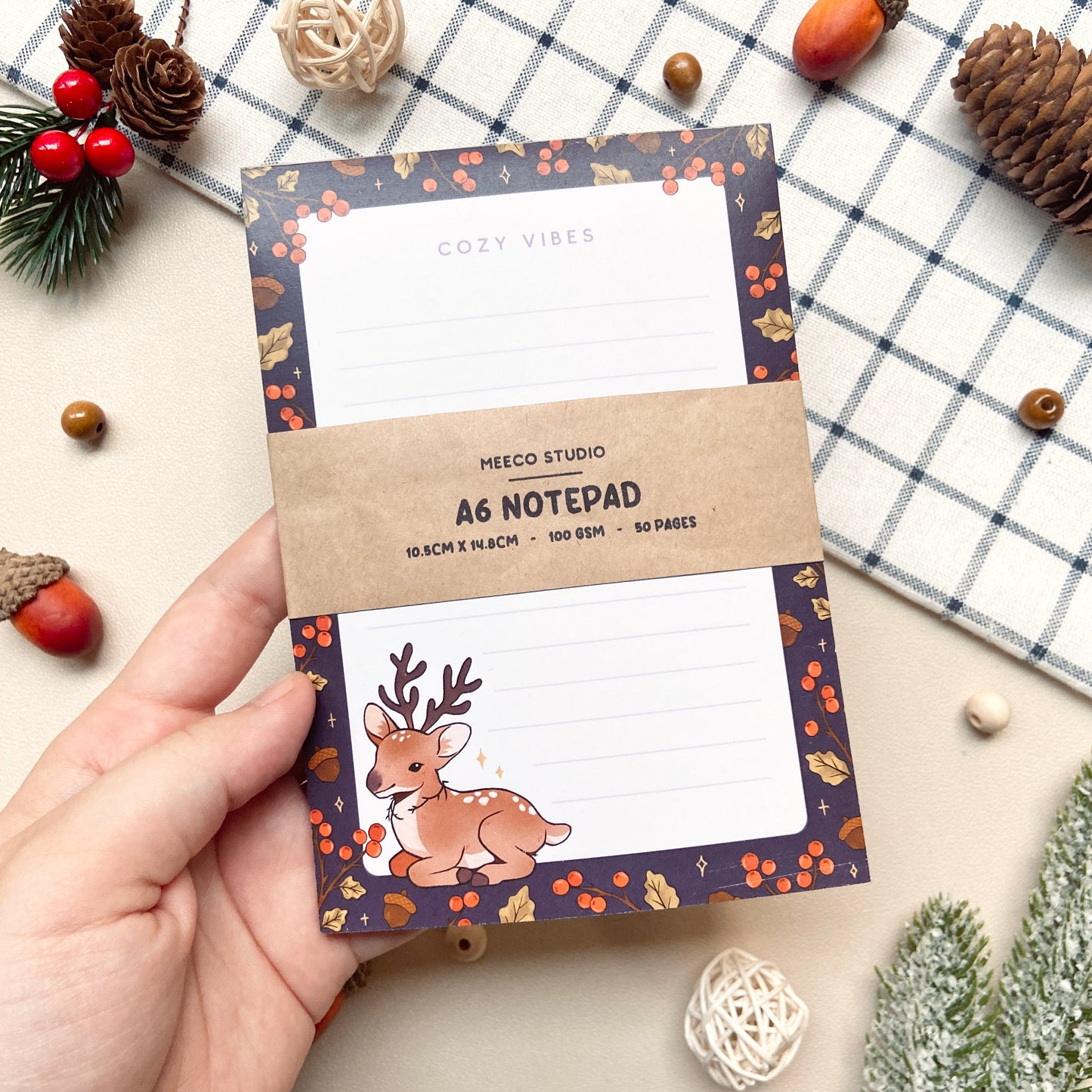 Reindeer Wishes Notepad
