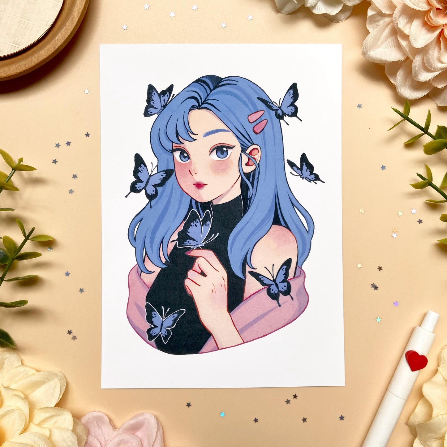 Wings of Beauty Art Print