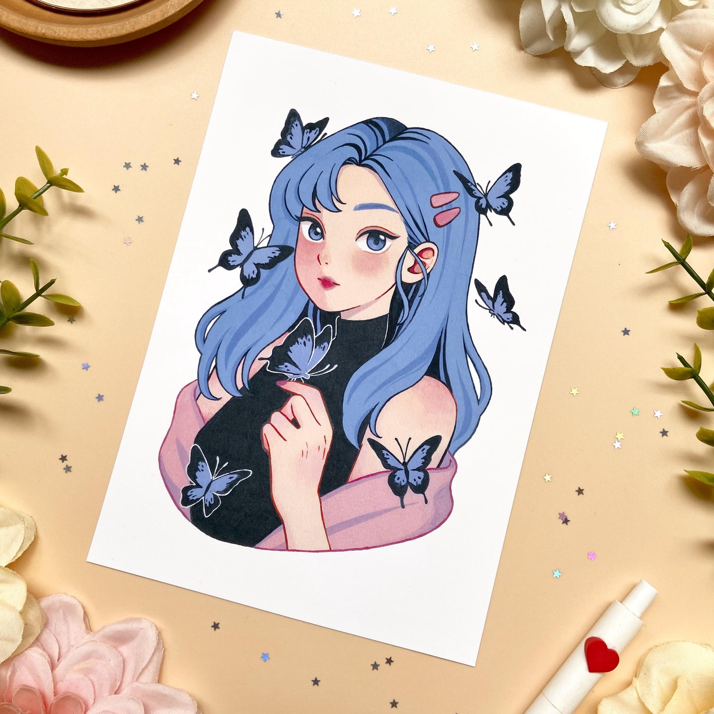 Wings of Beauty Art Print
