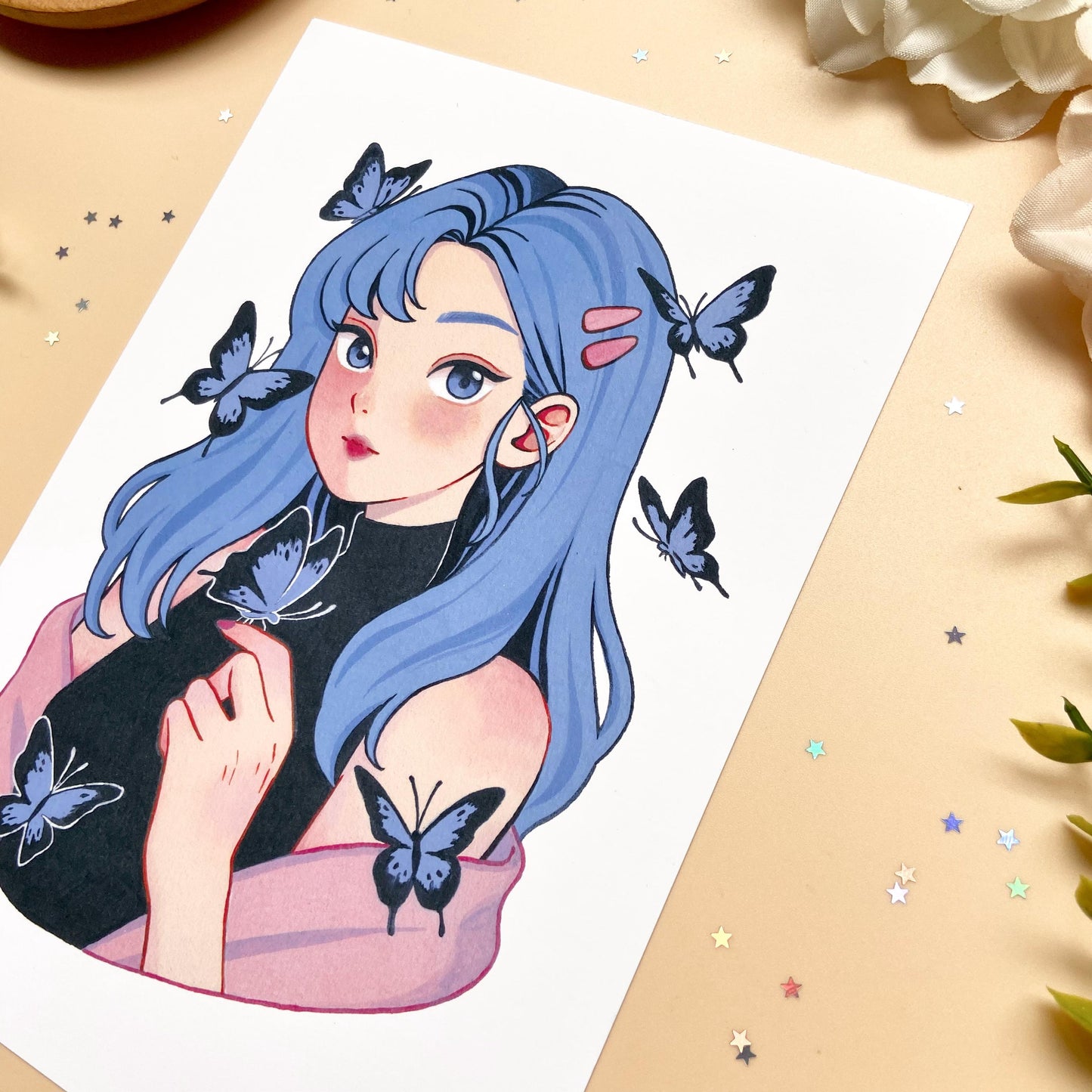Wings of Beauty Art Print