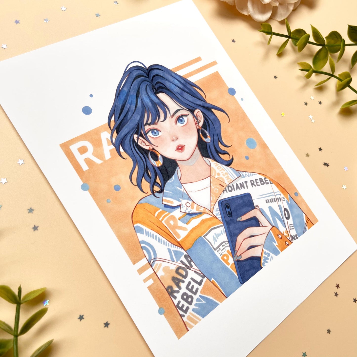 Radiant Rebellion Art Print