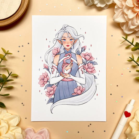 Serpent and Soul Art Print
