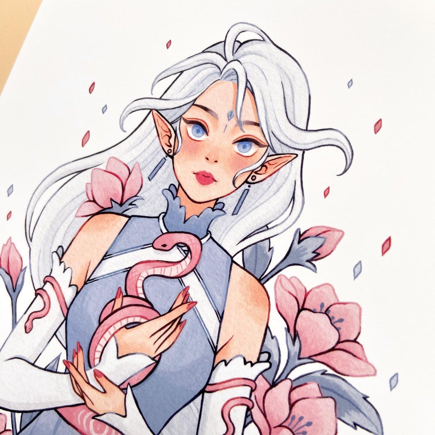 Serpent and Soul Art Print