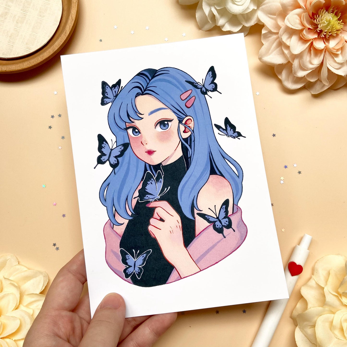 Wings of Beauty Art Print