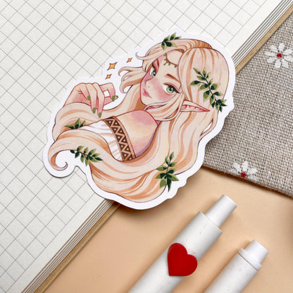 Forest Grace Vinyl Sticker