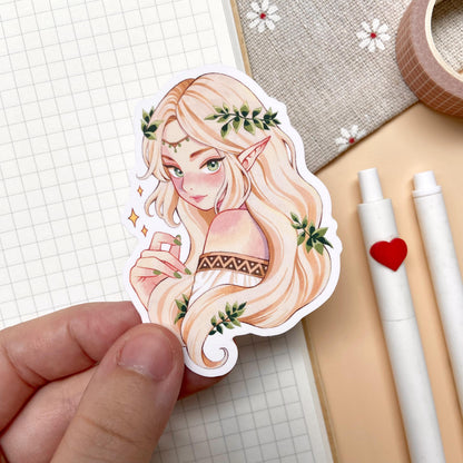 Forest Grace Vinyl Sticker