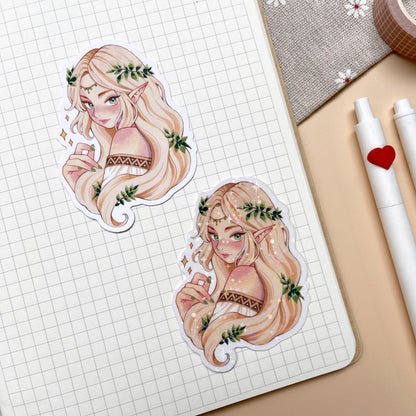 Forest Grace Vinyl Sticker