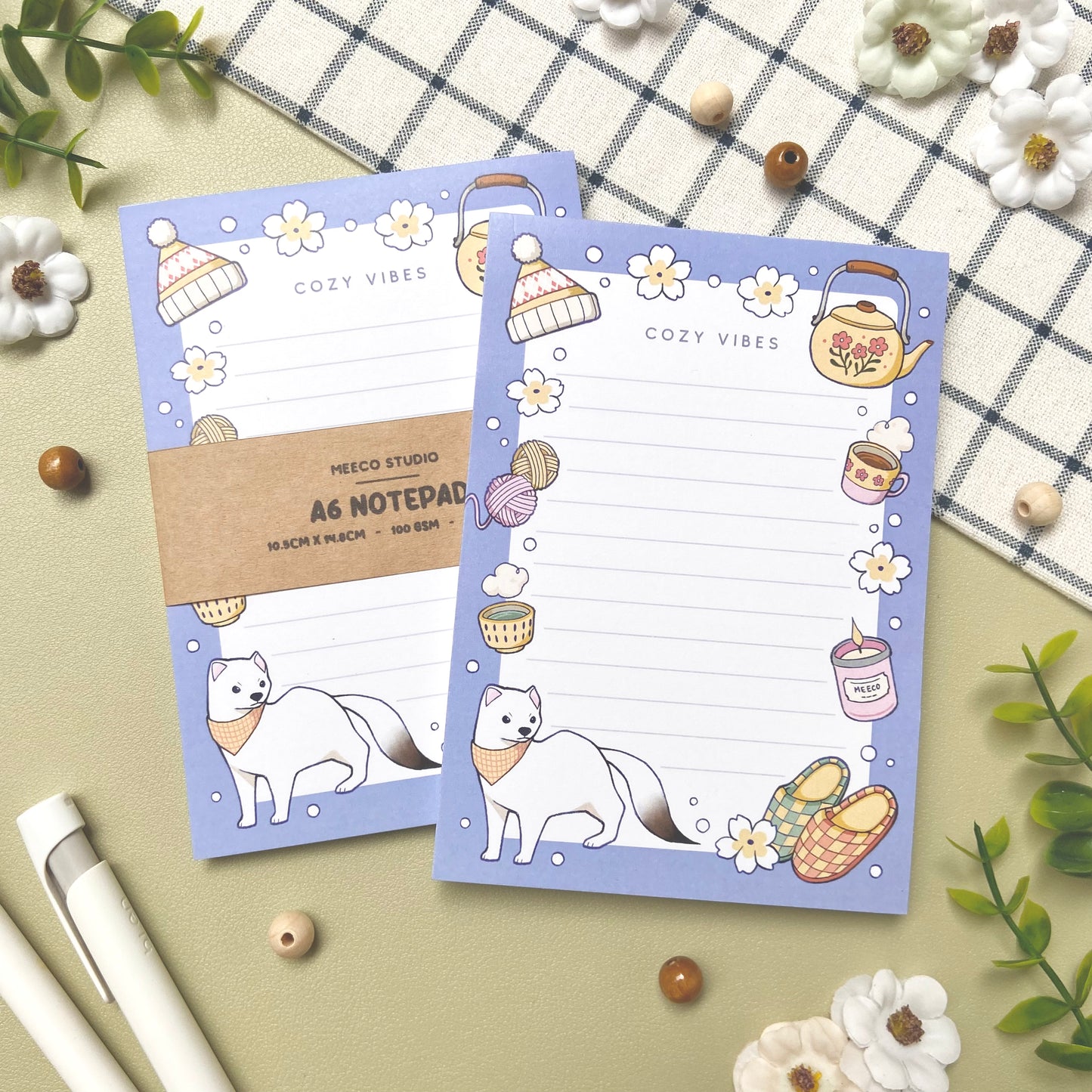 Cozy Stoatie Notepad