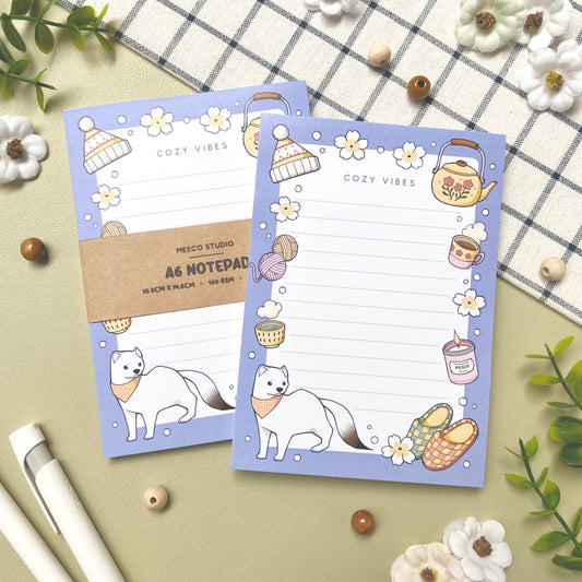 Cozy Stoatie Notepad