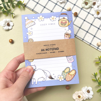 Cozy Stoatie Notepad