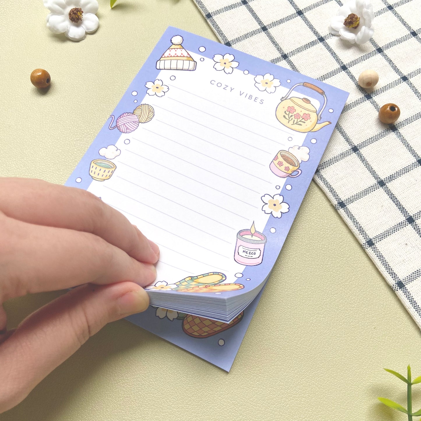 Cozy Stoatie Notepad