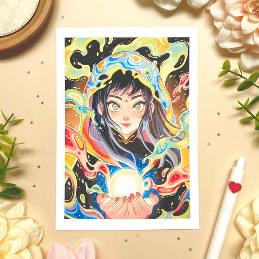 Chromatic Sorcery Art Print